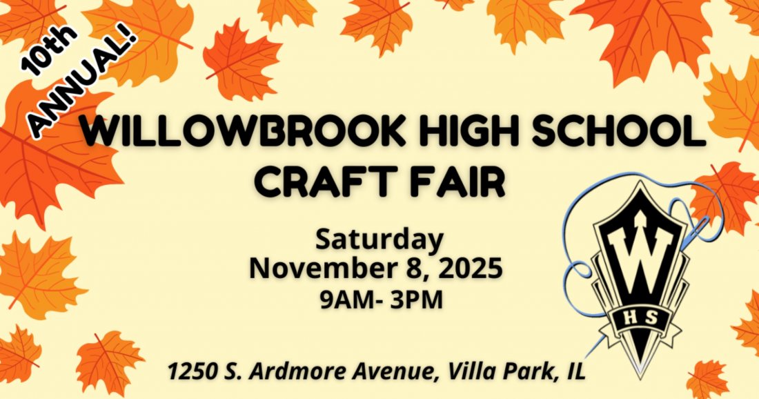 10th Annual Willowbrook High School Craft Fair