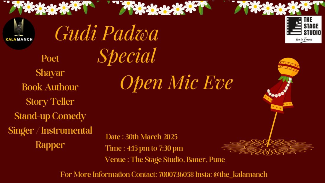 Gudi Padwa Special OPENMIC EVE