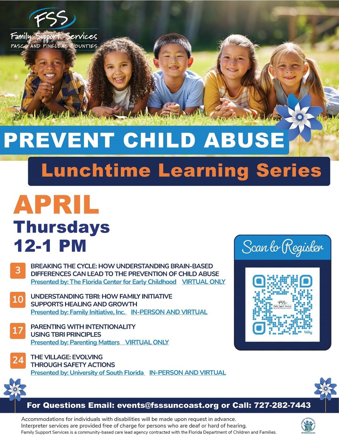Lunchtime Learning Series: Child Abuse Prevention