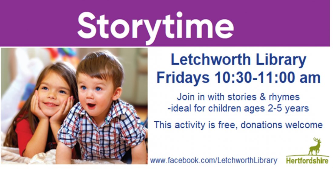Storytime at Letchworth Library 