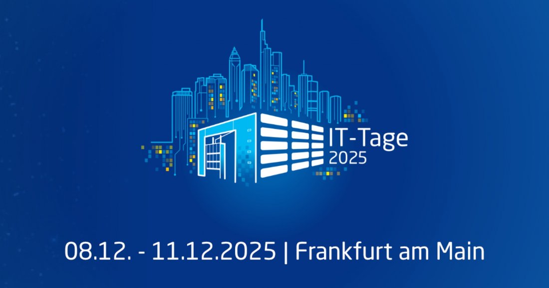 IT-Tage 2025, die IT-Konfernz in Frankfurt am Main
