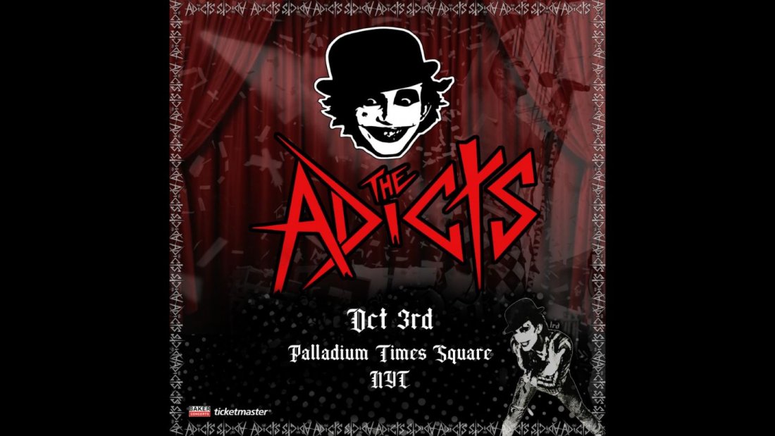 The Adicts in NYC October 3rd, 2025 at Palladium Times Square