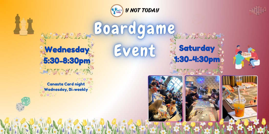 Calgary board game. Interactive night -  Y Not Today