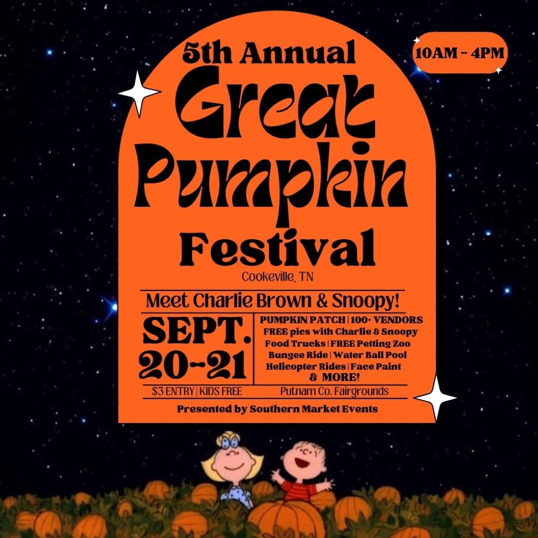 5th Annual Great Pumpkin Festival \ud83c\udf83
