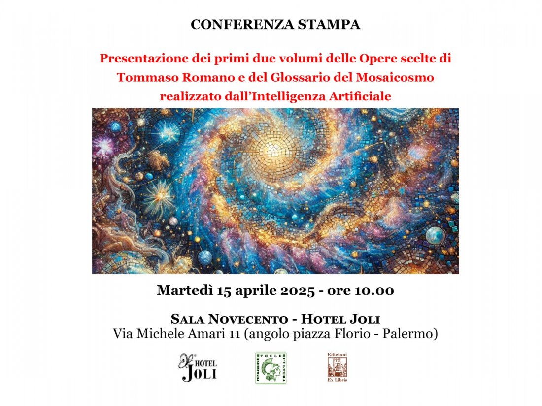 Presentazione delle Opere scelte di Tommaso Romano e del Glossario del Mosaicosmo