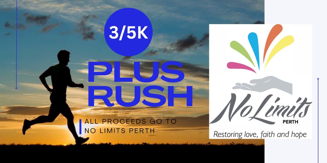 PLUS RUSH FUN RUN FOR CHARITY