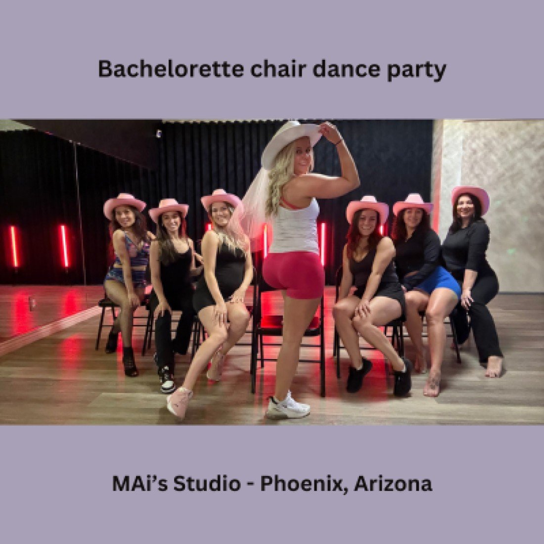 One Chair Dance Class for 3 Adults