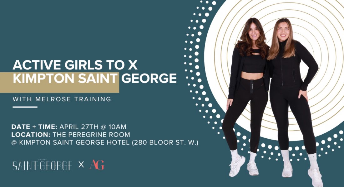 ActiveGirlsTO Workout X Kimpton Saint George Hotel 