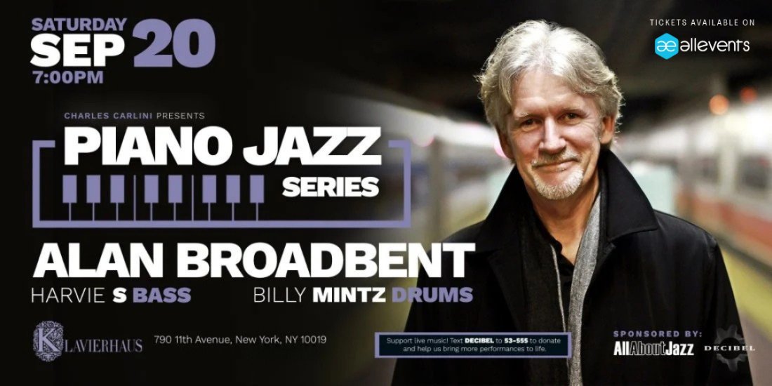Piano Jazz Series: Alan Broadbent