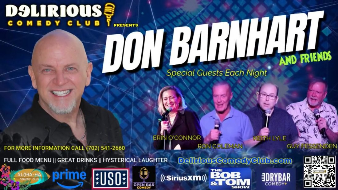 Delirious Comedy Club Brings Nightly Laughter To Downtown Las Vegas