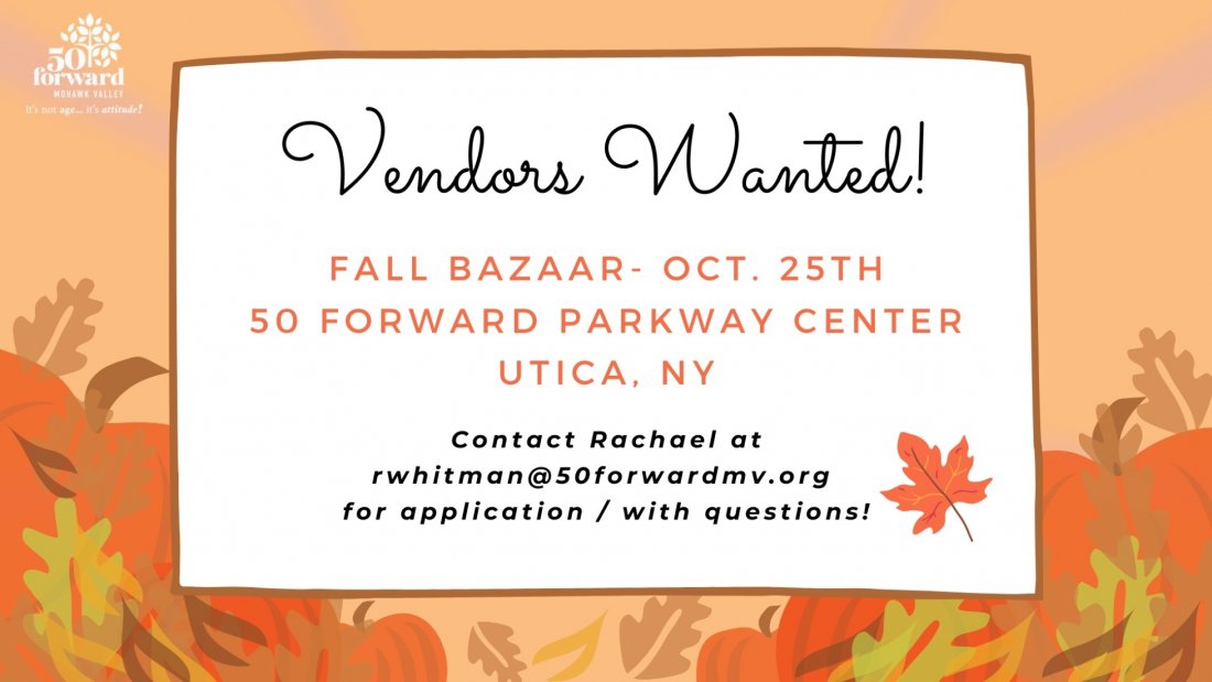 Fall Bazaar (craft show, basket raffle, food trucks!)