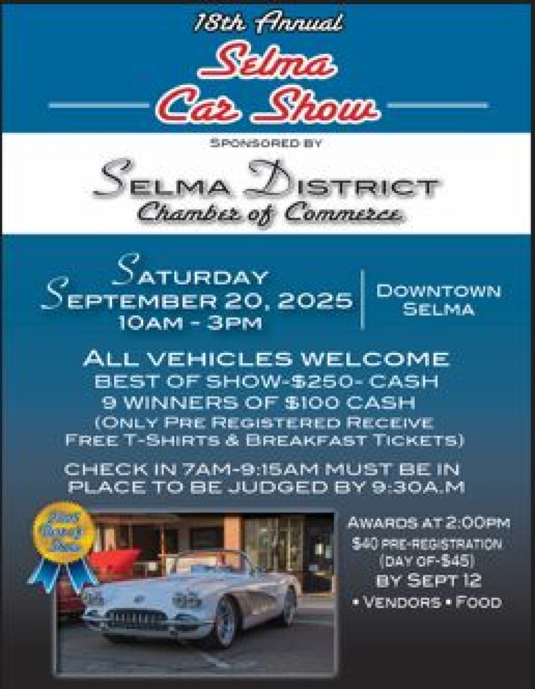 18th Annual Selma Car Show