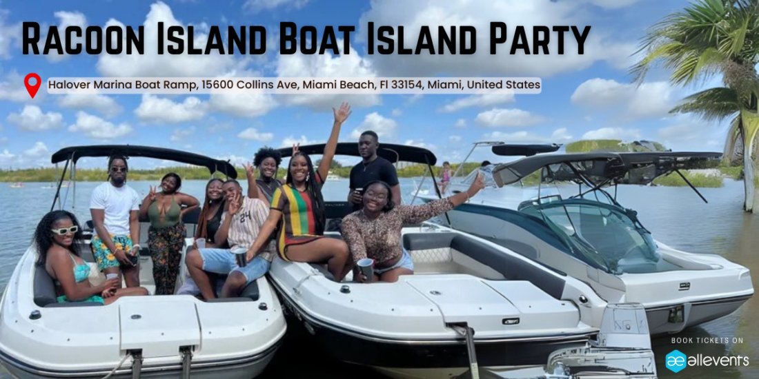 Racoon Island Boat Island Party 