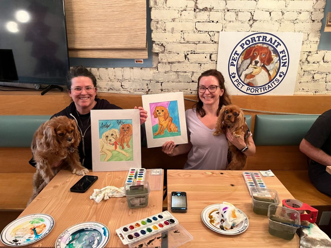Paint Your Pet Portrait Fun... at Boris and Horton East Village- Dog Friendly