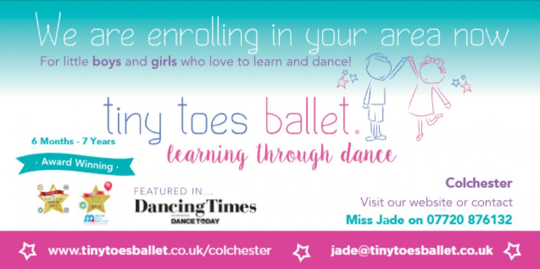 tiny toes ballet Colchester kids dance classes