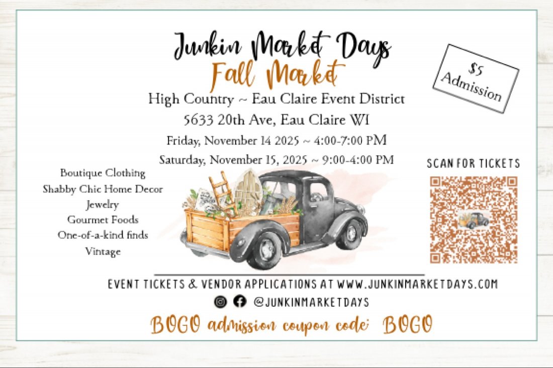 Junkin' Market Days- Eau Claire