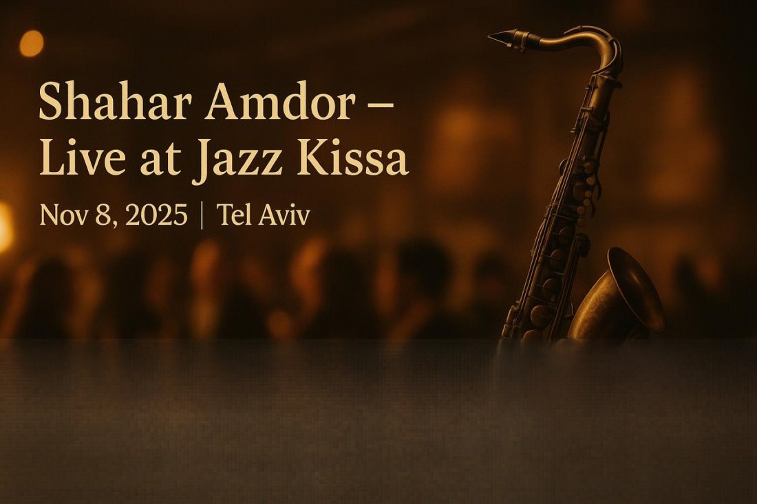 Shahar Amdor \u2013 Live at Jazz Kissa