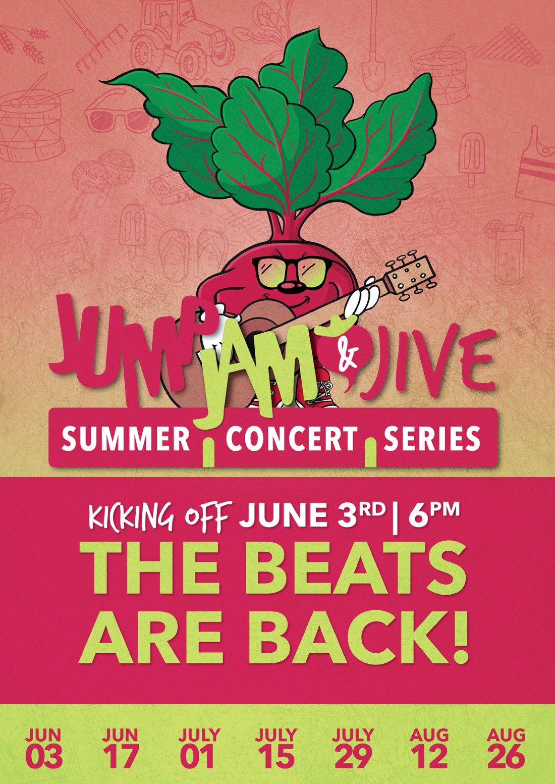 JUMP, Jam & Jive Free Concert Series