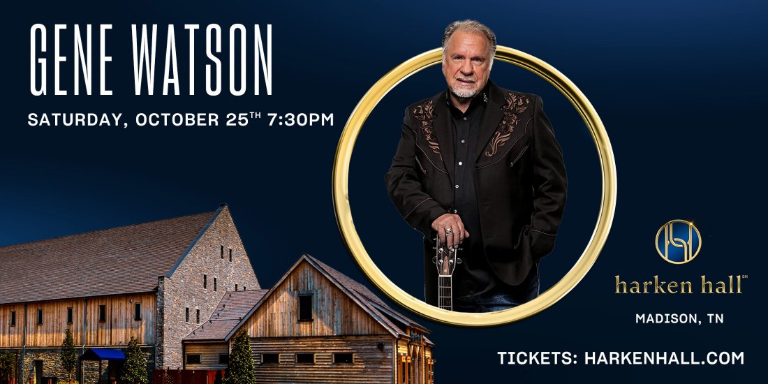 Gene Watson at Harken Hall