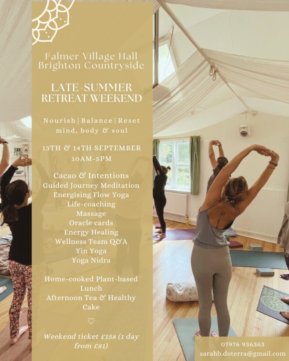 Late-Summer Yoga Day Retreat (Brighton)