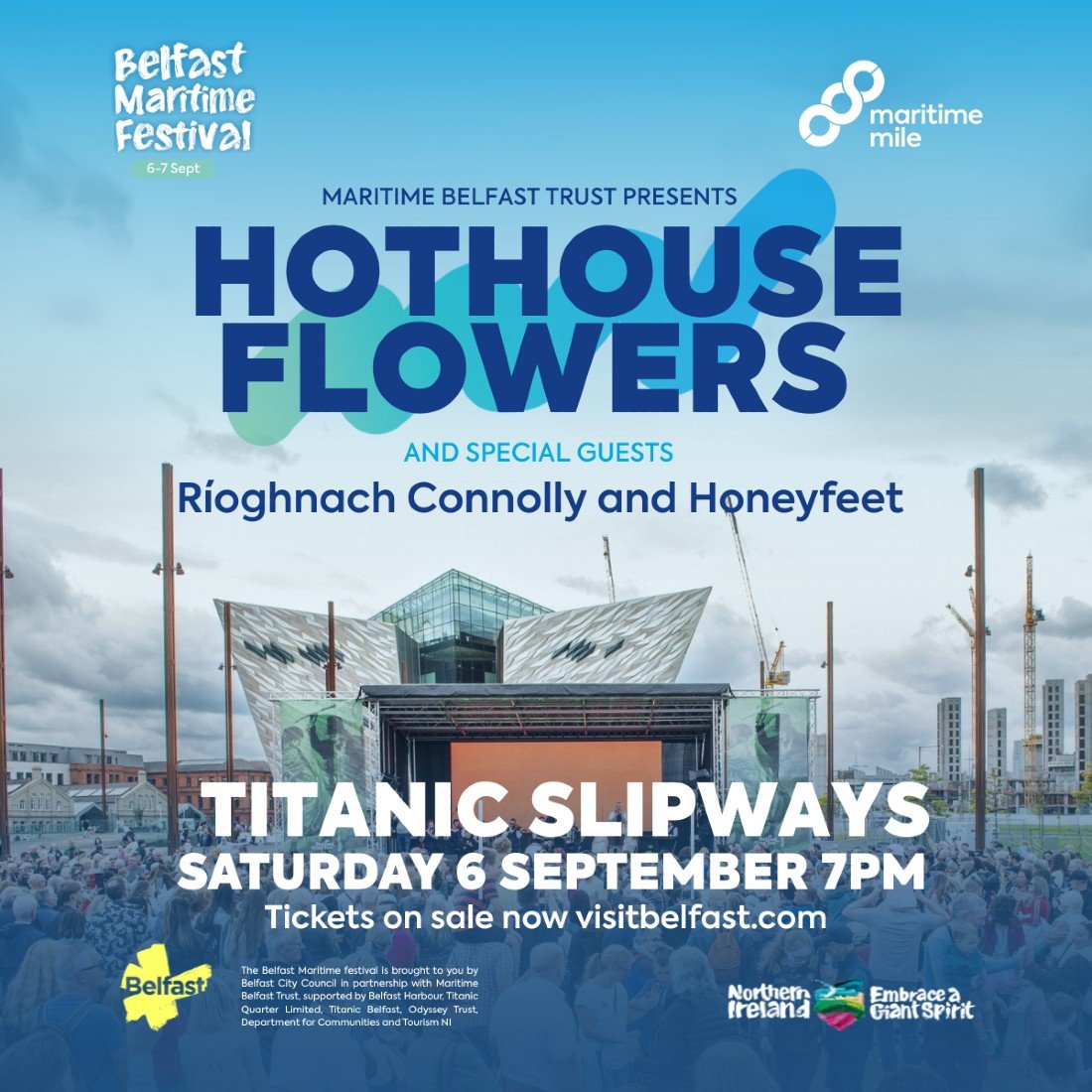 Hothouse Flowers with special guests R\u00edoghnach Connolly and Honeyfeet