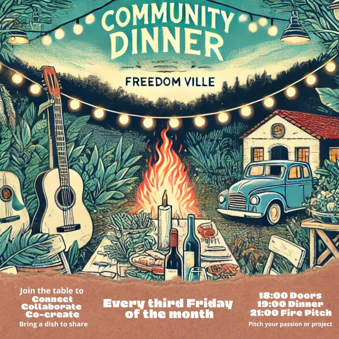 Freedom Ville Community Dinner