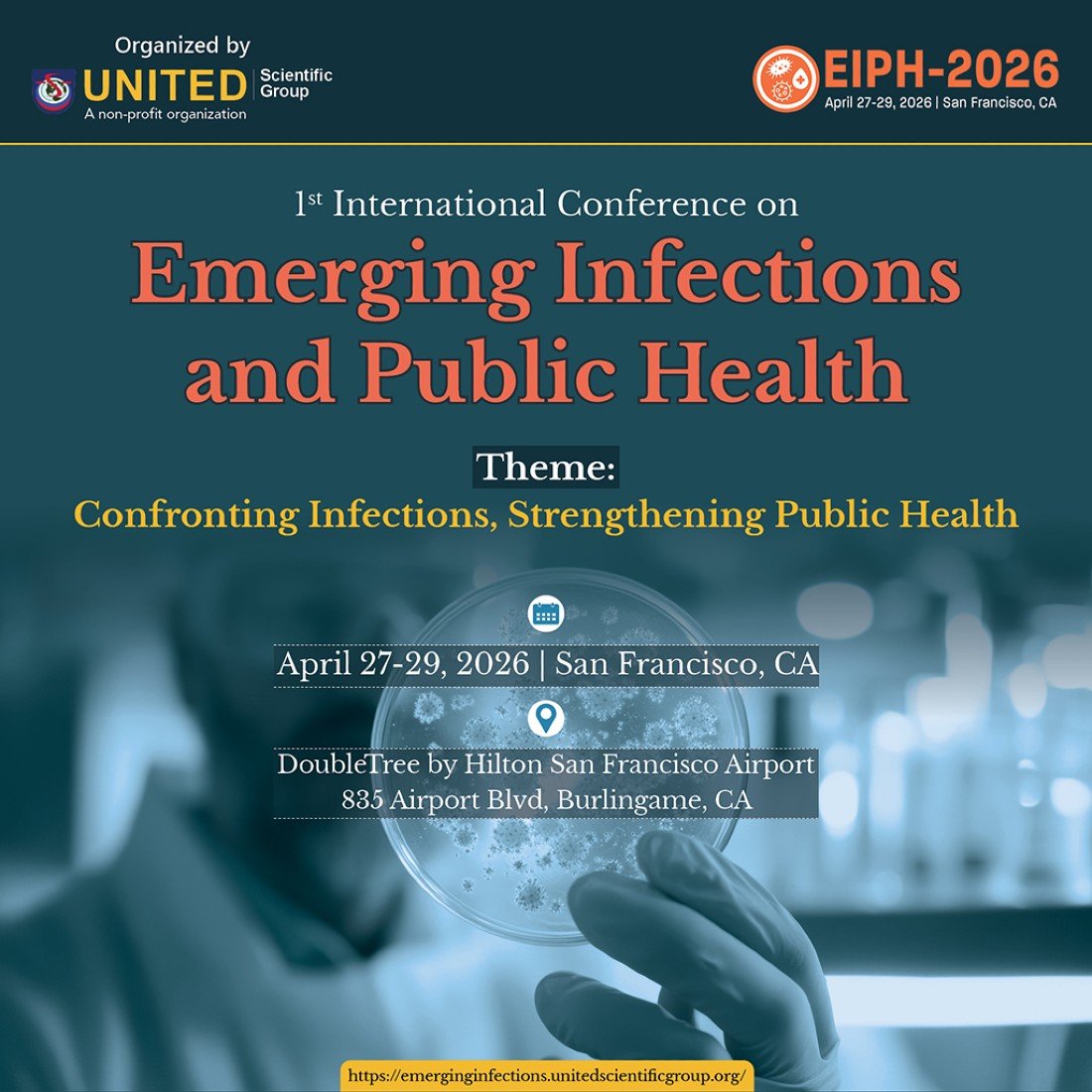 1st International Conference on Emerging Infections and Public Health