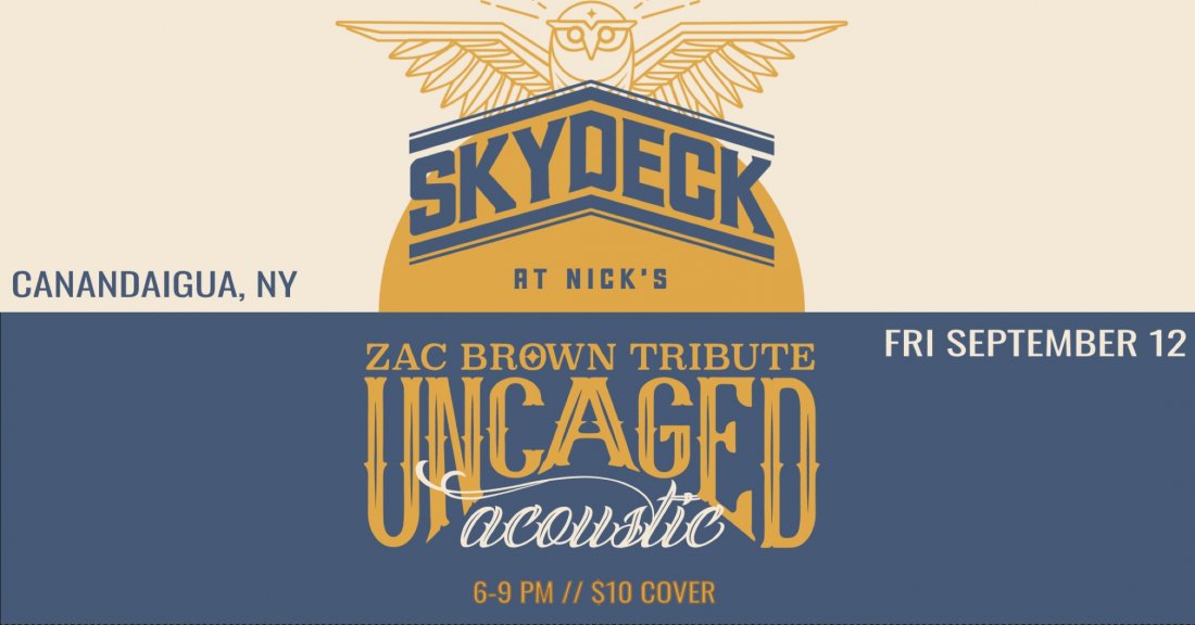 Uncaged: Zac Brown Tribute | Summer Acoustic Series