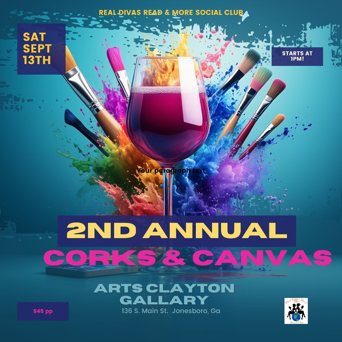 RDR&MSC 2nd annual Corks & Canvas