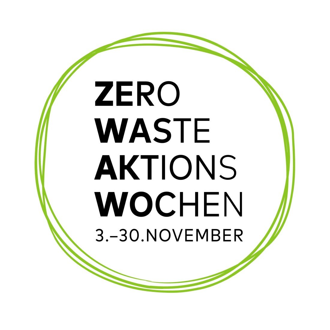 Zero-Waste-Aktionswochen vom 03. November bis zum 30. November