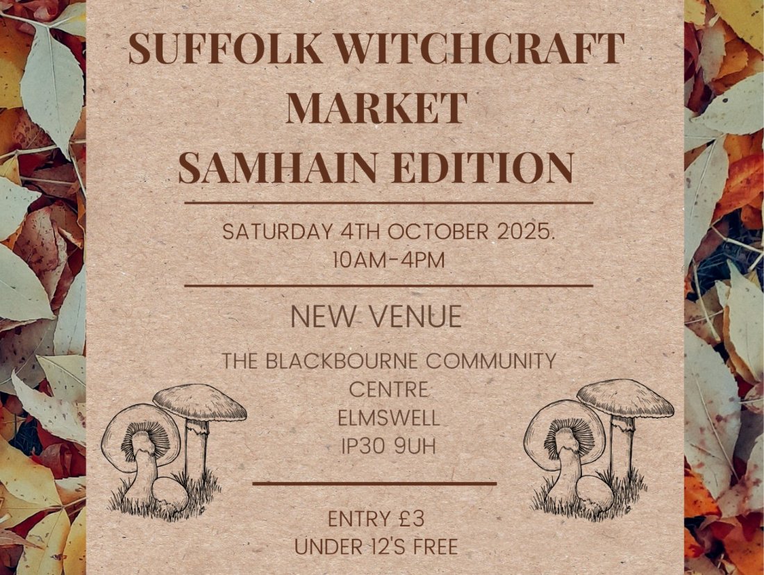 Suffolk Witchcraft Market Samhain edition XL