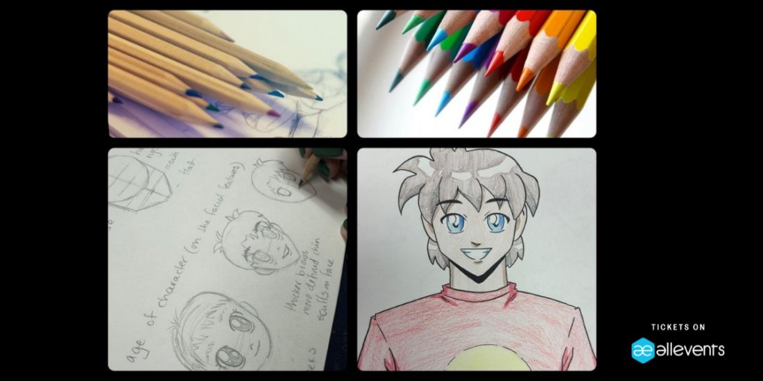 Young Masters Youth Summer Mini-Camp: Anime Drawing-Faces, Expressions and Emotions (Ages 10-Teen)
