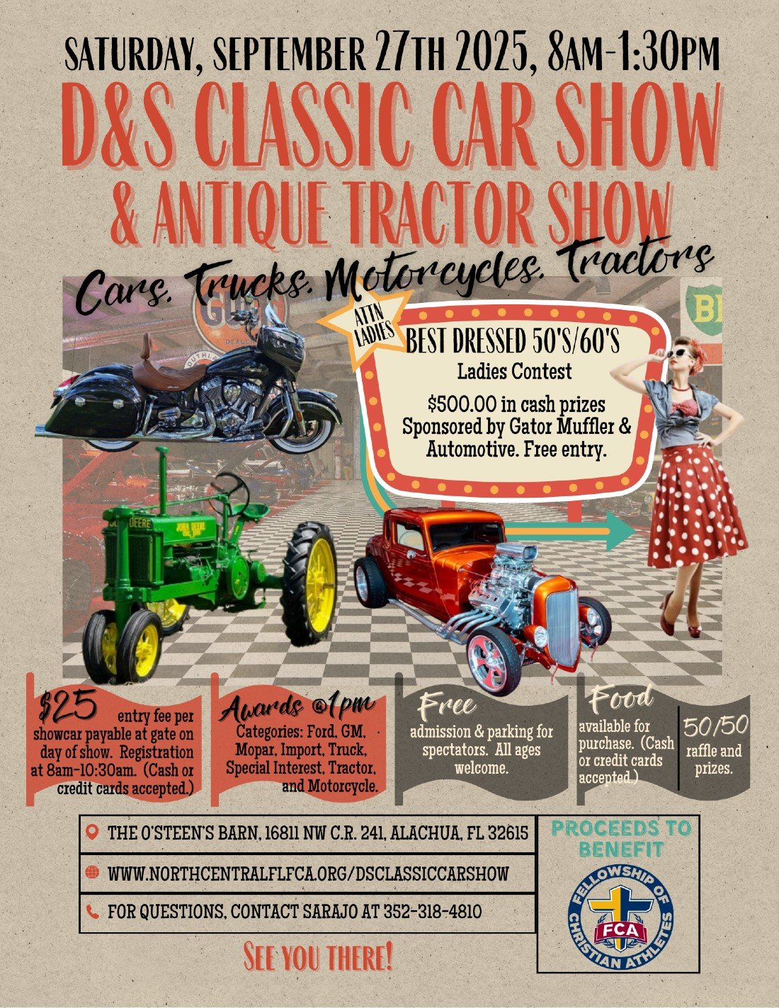 D&S Classic Car Show and Antique Tractor Show