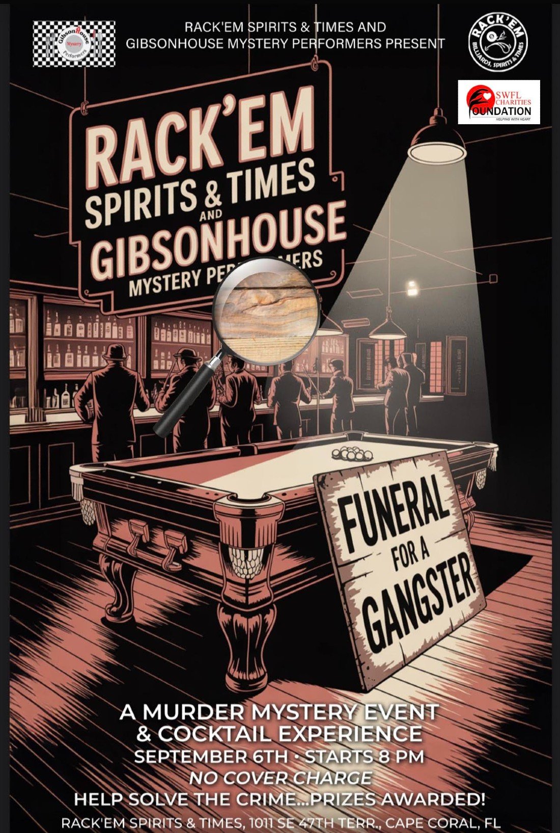 A Murder Mystery Cocktail Experience