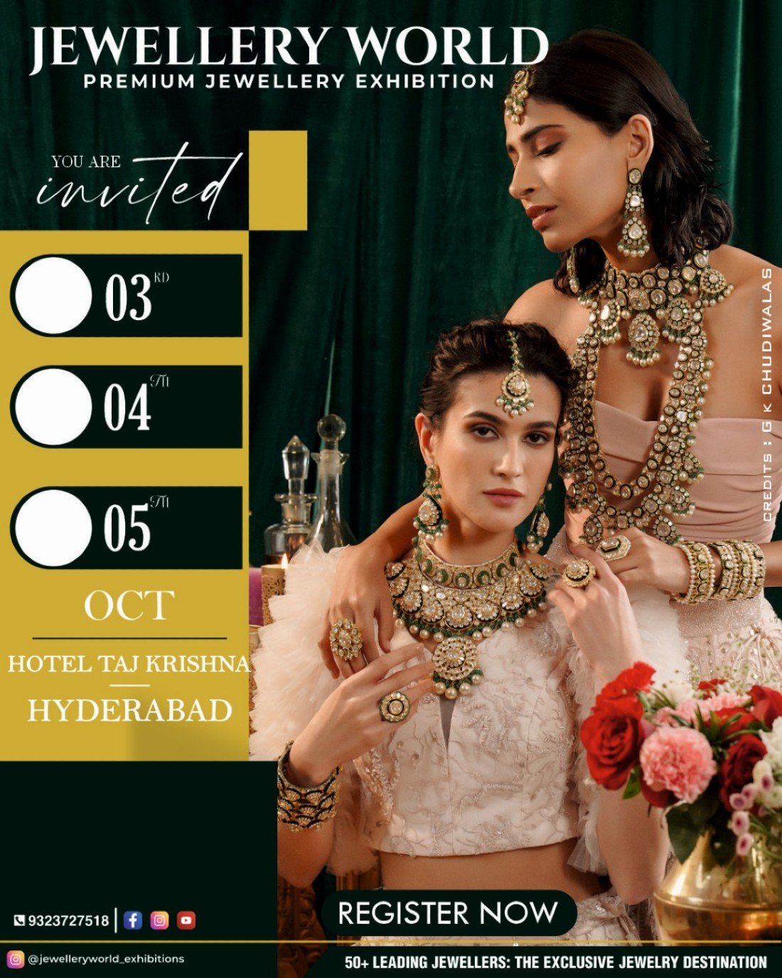 Jewellery World Exhibition Hyderabad (Free Registration)