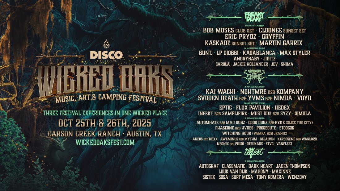 Wicked Oaks Festival 2025