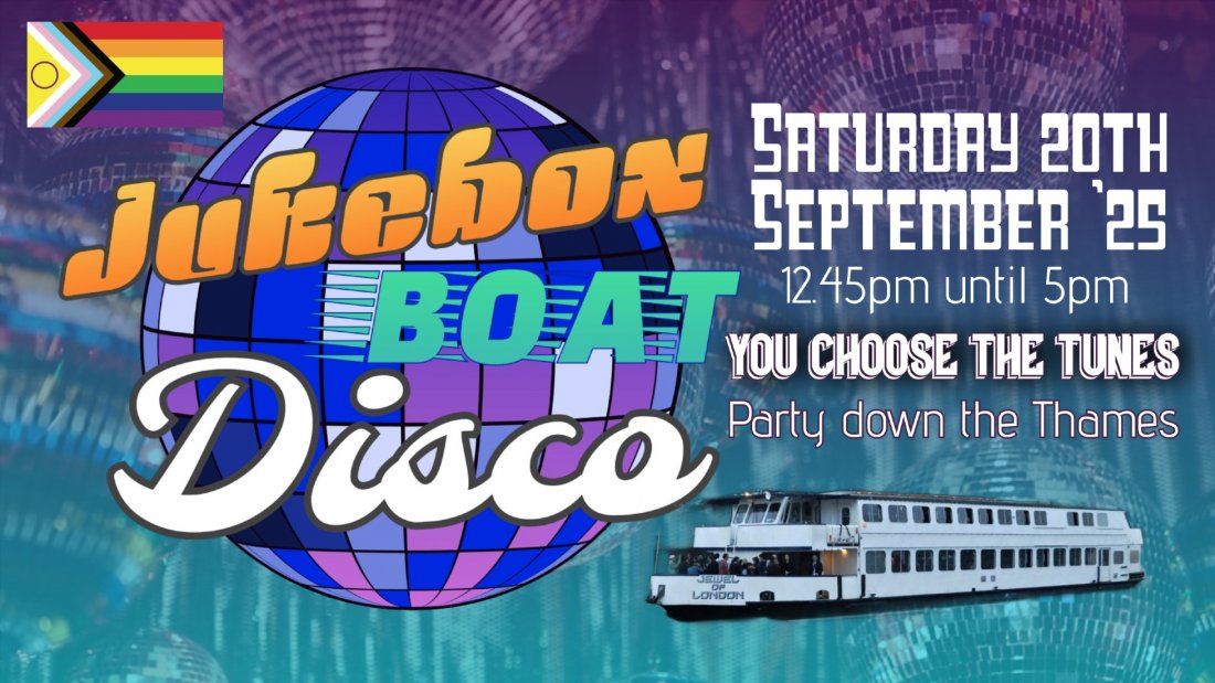 Jukebox BOAT PARTY Disco, London River Thames - DAYTIME