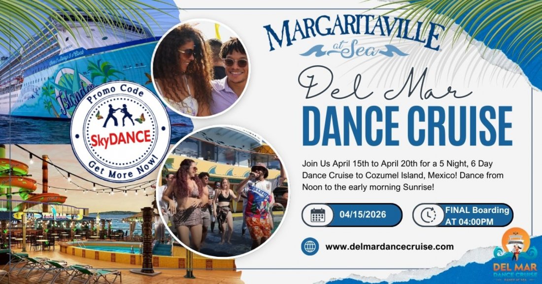 Del Mar Dance Cruise 2026 with a Promo Code SkyDANCE Discount