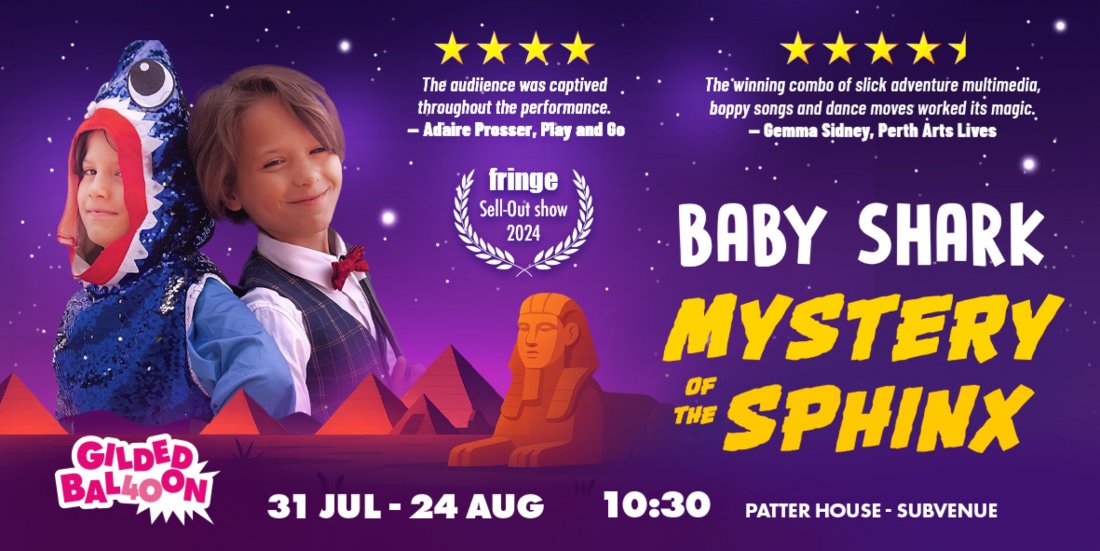 Baby Shark and the Mystery of the Sphinx