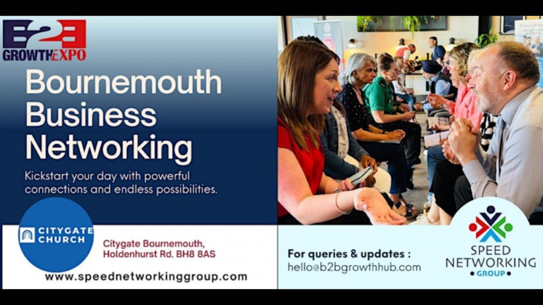 Bournemouth B2B Growth Hub Business Networking Event- 4th September 2025