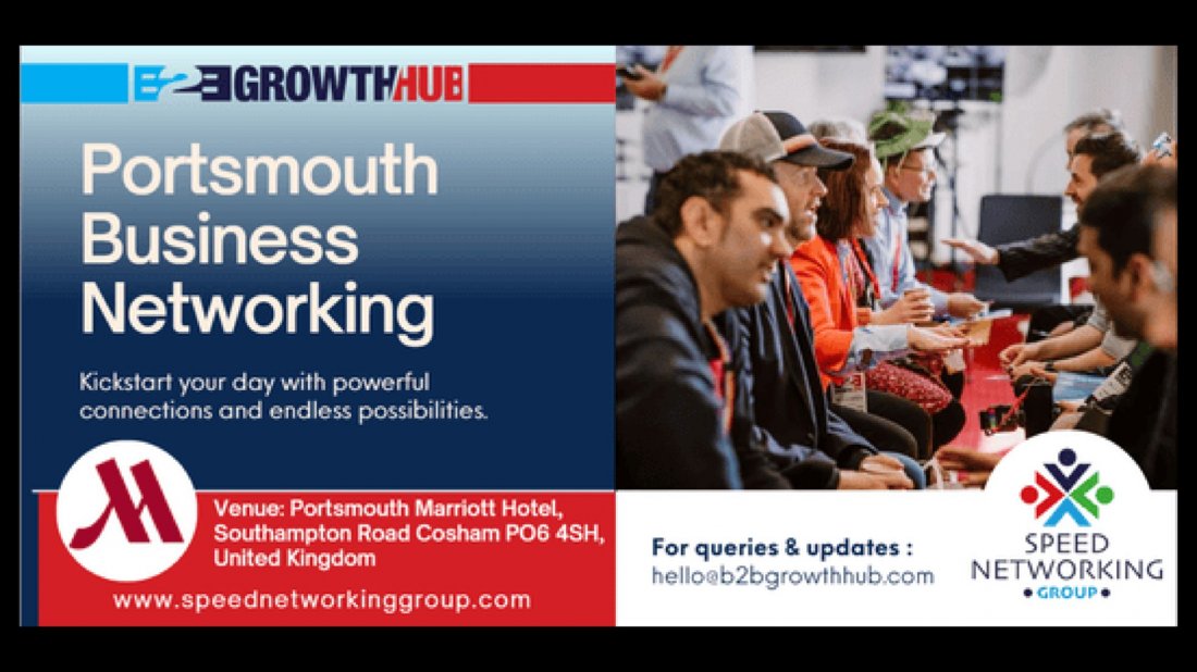 Portsmouth B2B Growth Hub Business Networking Event- 12th September 2025
