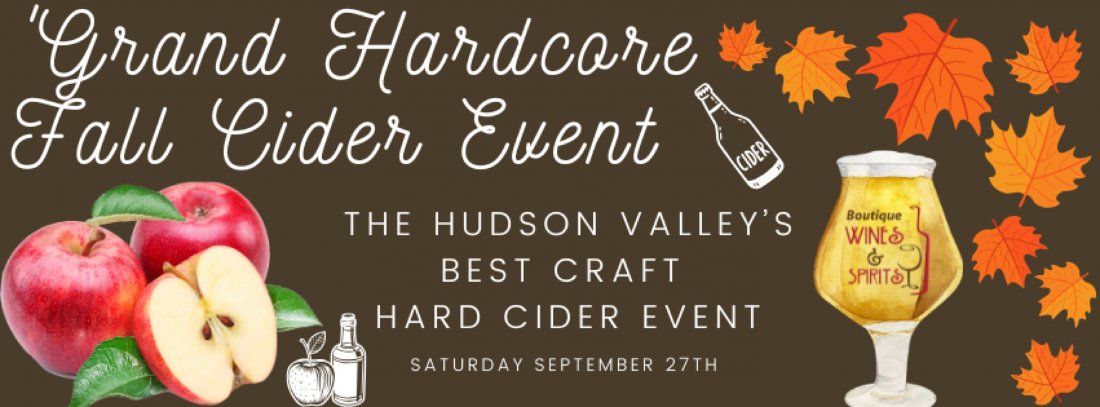 Grand Hardcore Fall Cider Event 2025 at Boutique