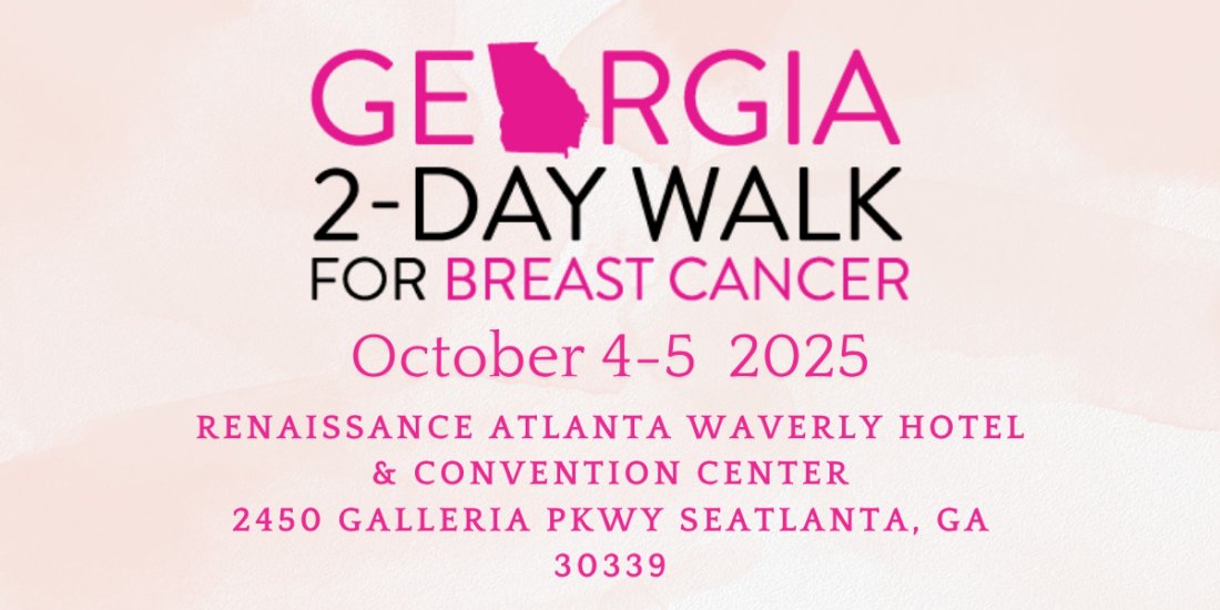 Georgia 2 Day Walk for Breast Cancer