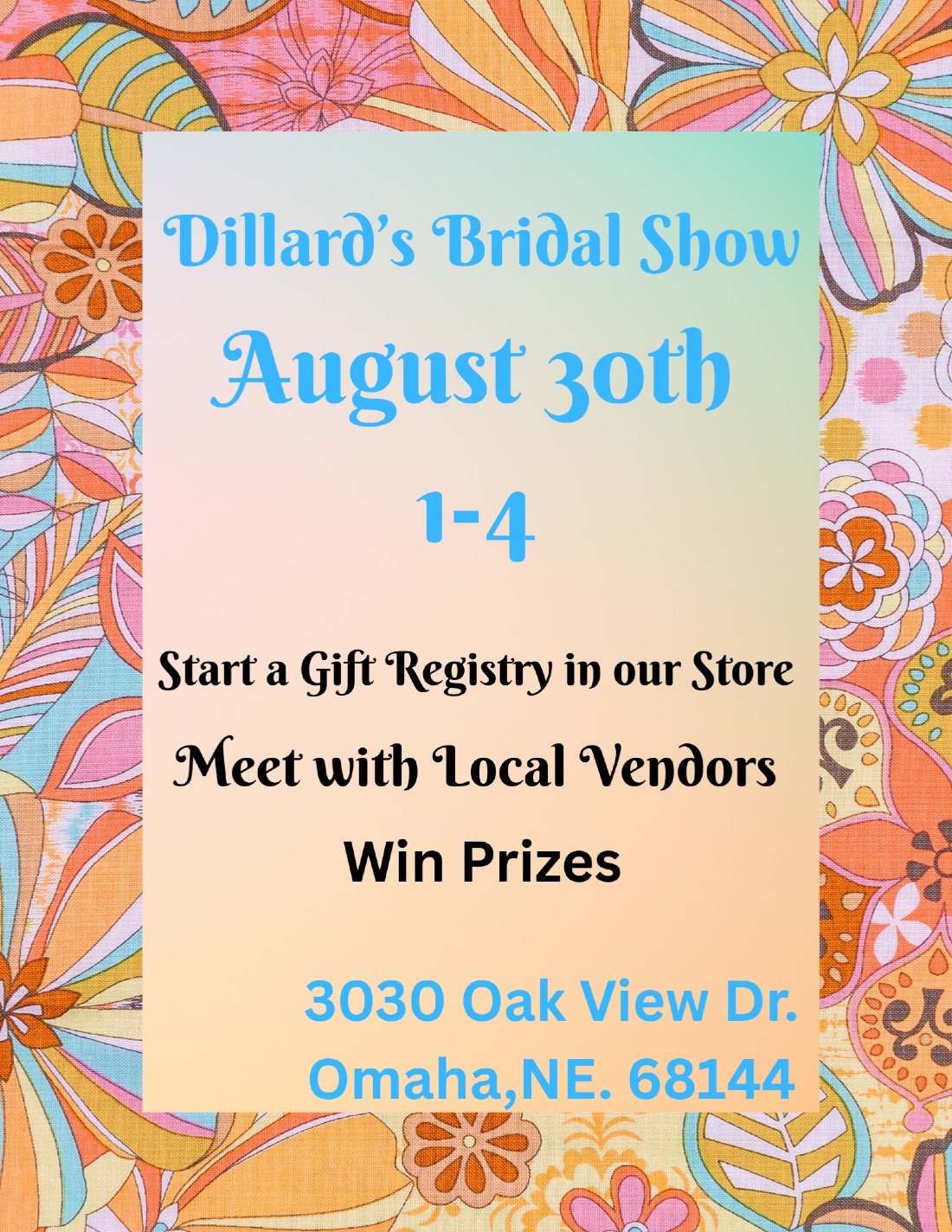 Dillard\u2019s Bridal Show
