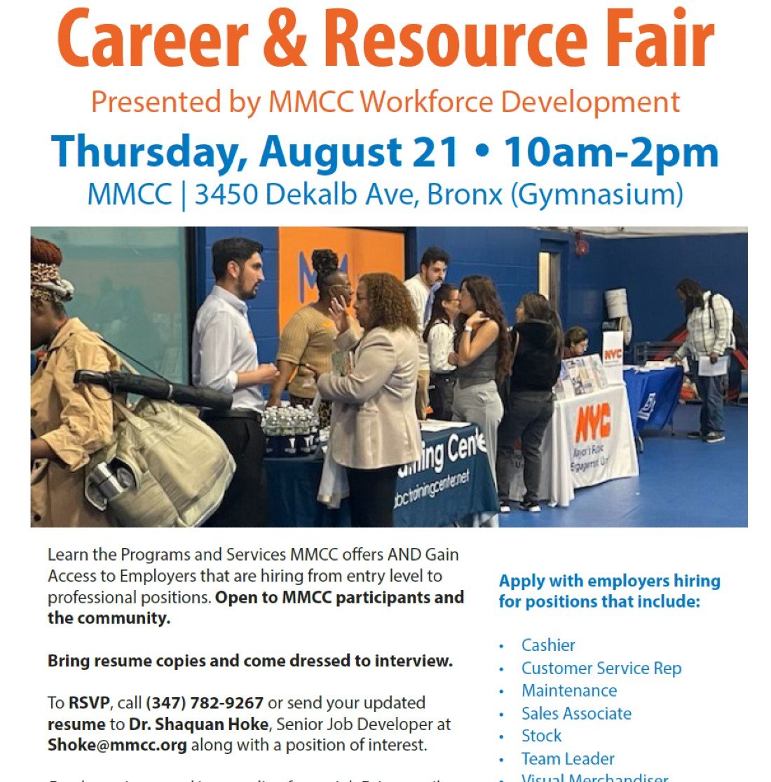 MMCC's Career and Resource Fair
