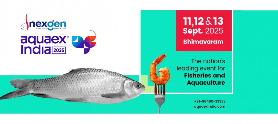 Aquaex India 2025, 11-13 Sept. 2025 \u2014 Bhimavaram, India