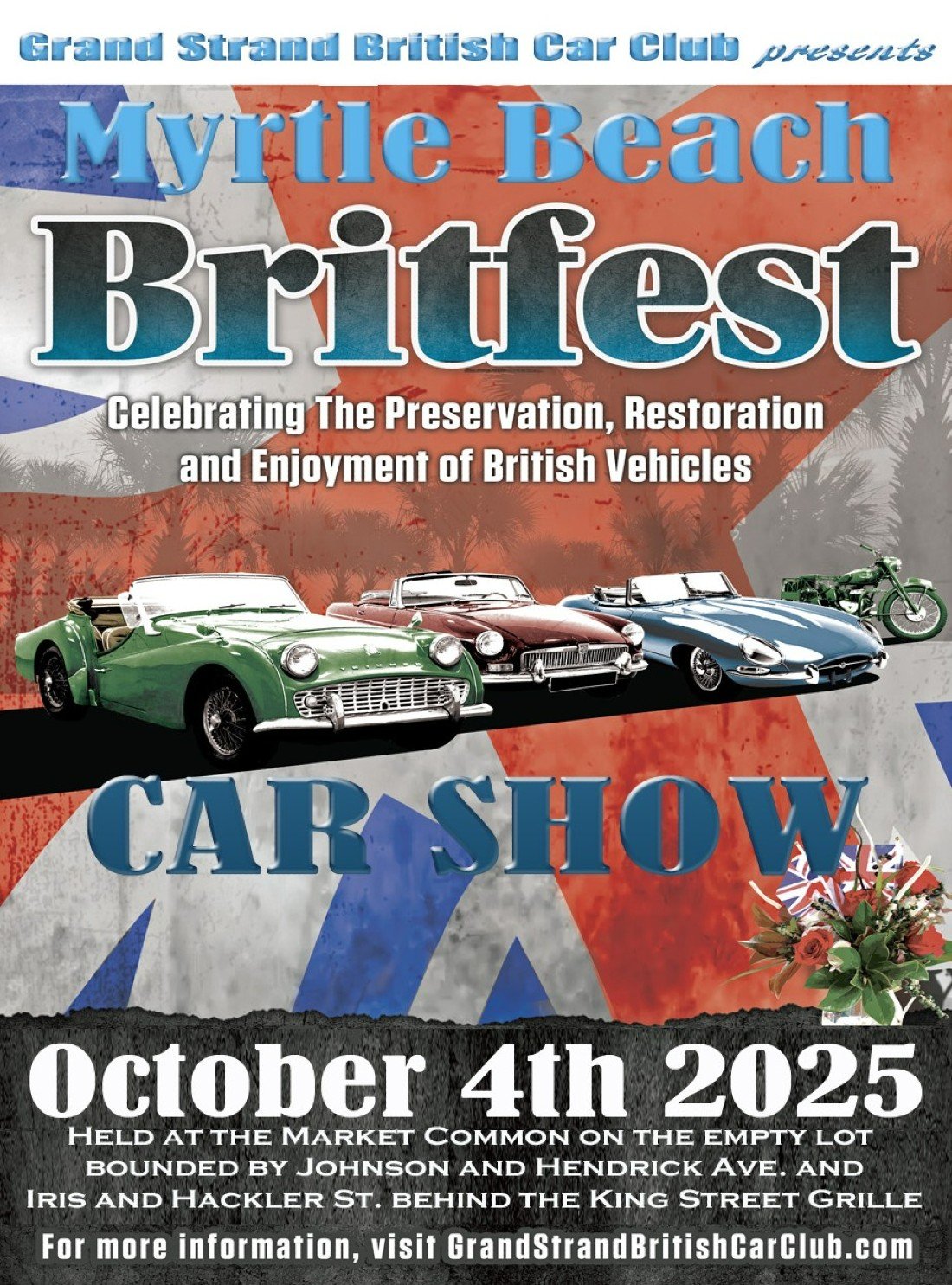 Myrtle Beach Britfest British Car Show
