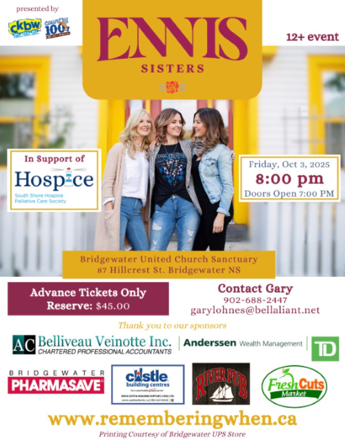 The Ennis Sisters in Concert