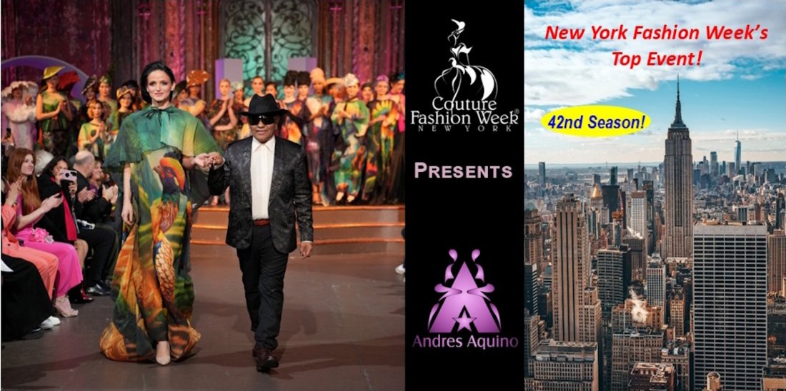 Couture Fashion Week New York Presents Andres Aquino