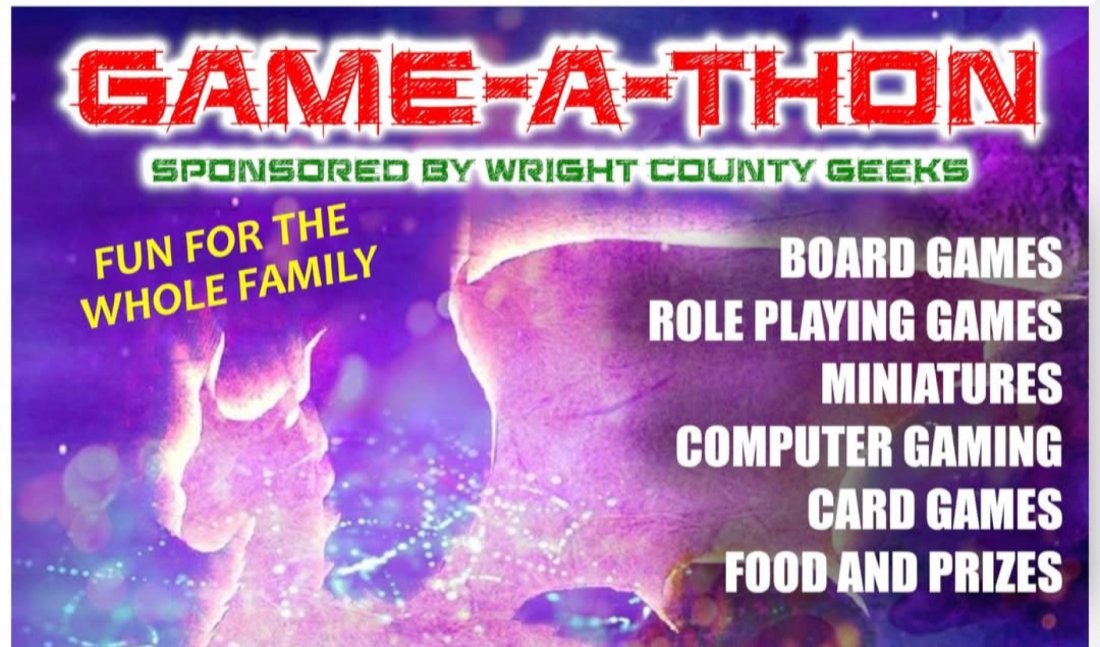 Wright County Geeks Game-A-Thon